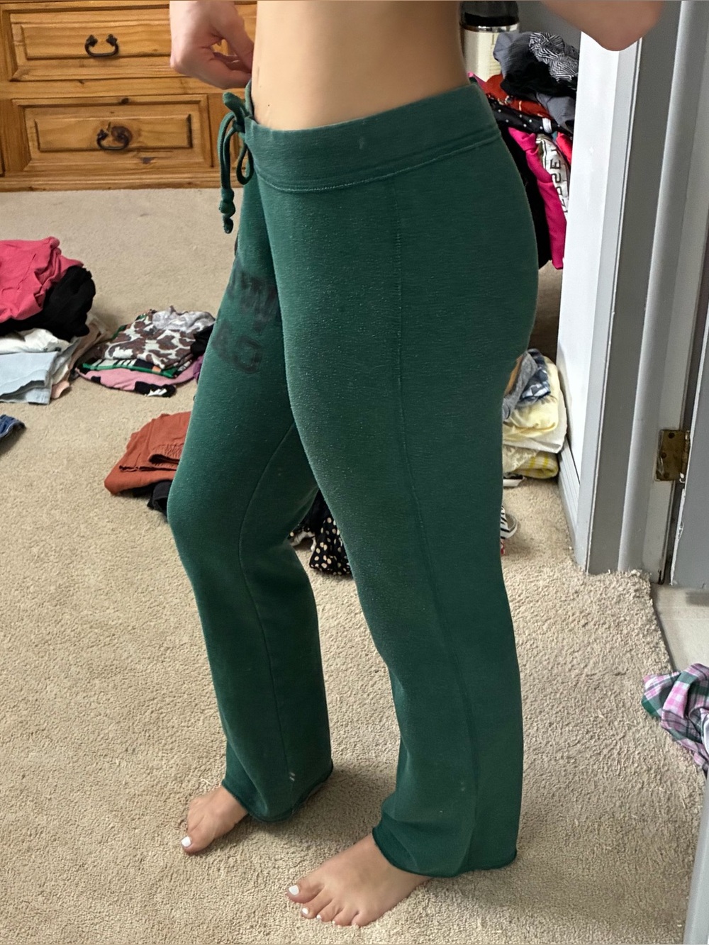 Mossimo Wild Cats green sweat pants